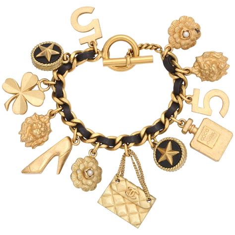 chanel charms for bracelets amazon|authentic Chanel bracelet.